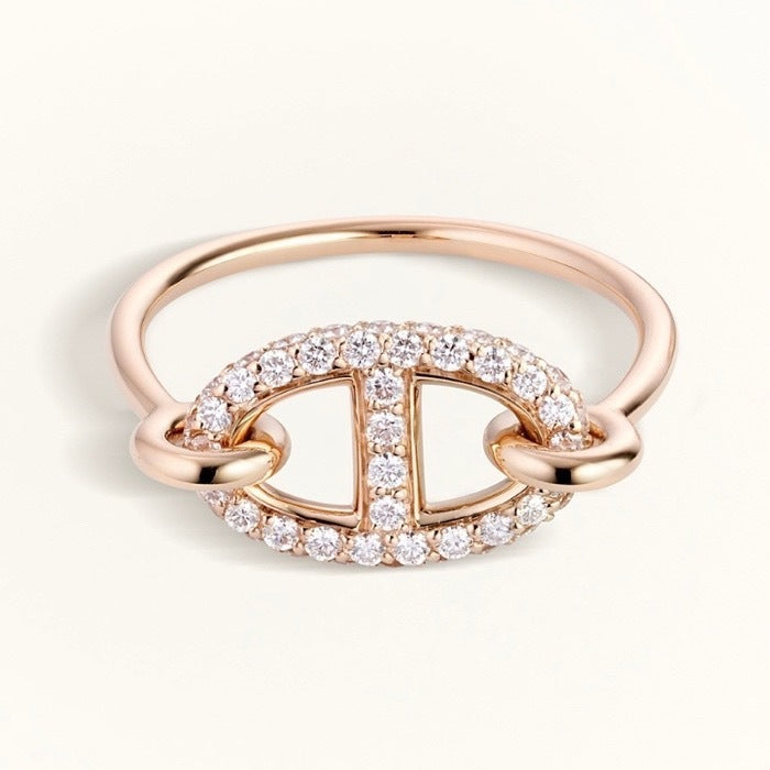 [⭐moonlume]RONDE SMALL DIAMOND RING