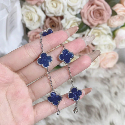 [⭐moonlume]CLOVER 5 MOTIF PIETERSITE BRACELET COLLECTION