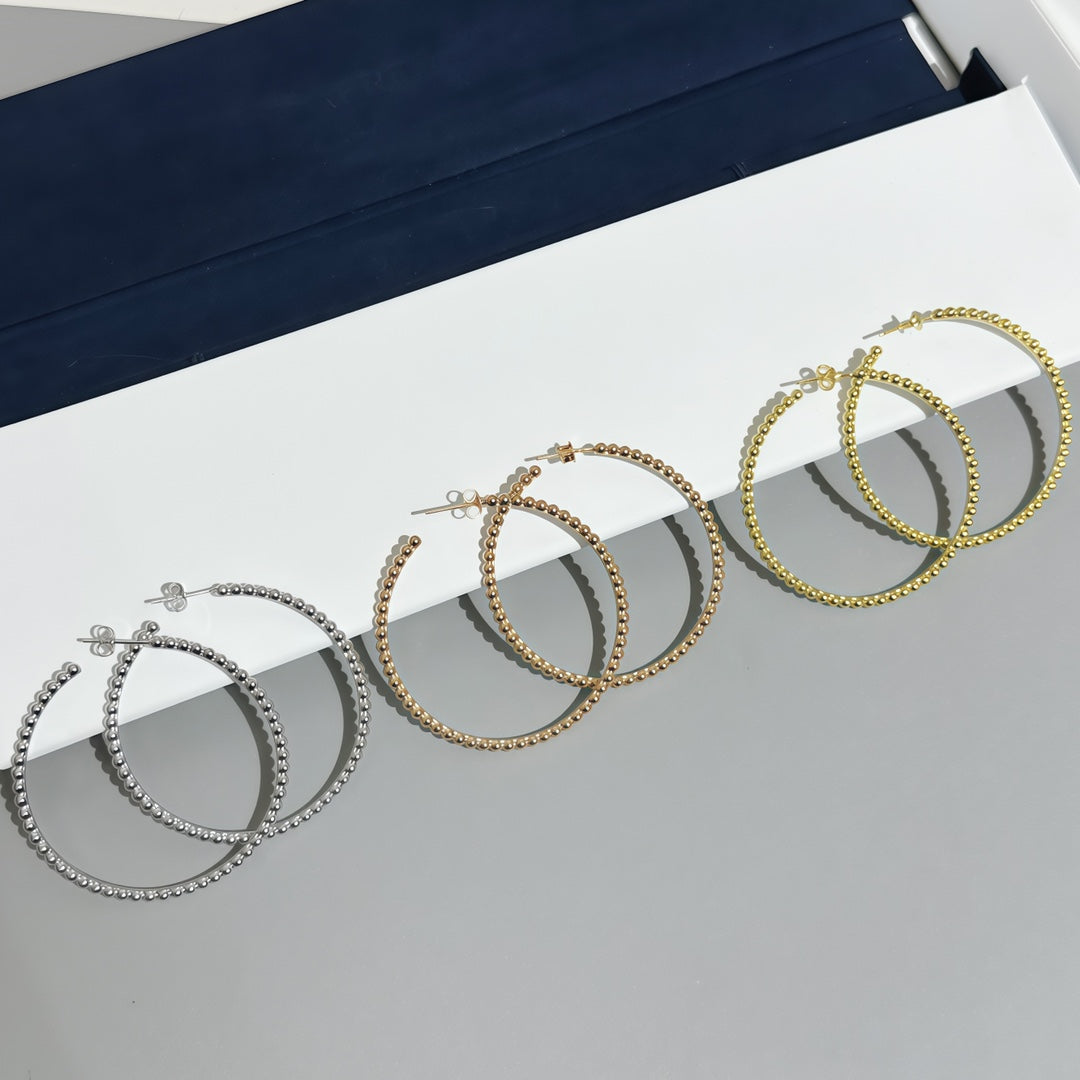 [⭐moonlume] SMOOTH BEAD STUD EARRINGS