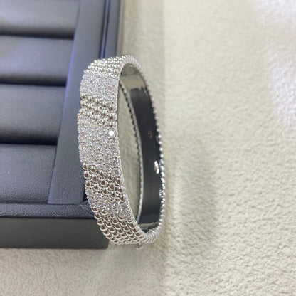 [⭐moonlume]  FIVE-ROW DIAMOND BRACELET