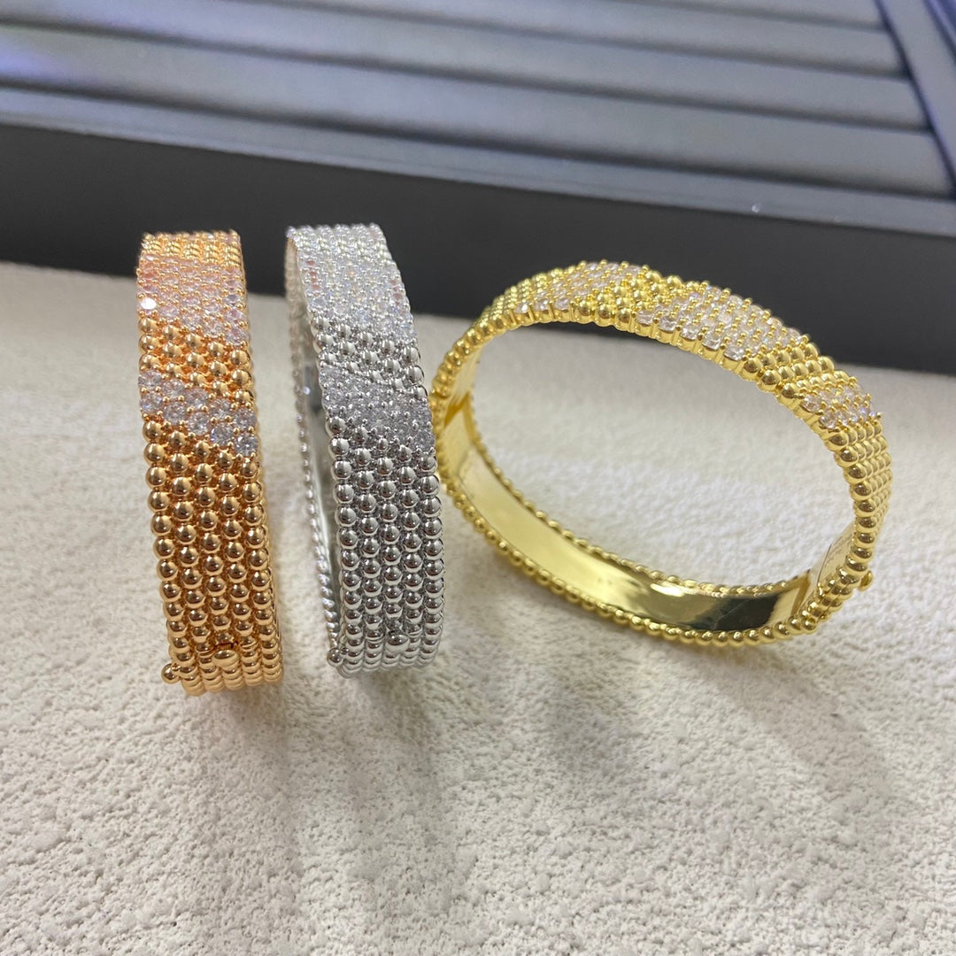 [⭐moonlume]  FIVE-ROW DIAMOND BRACELET
