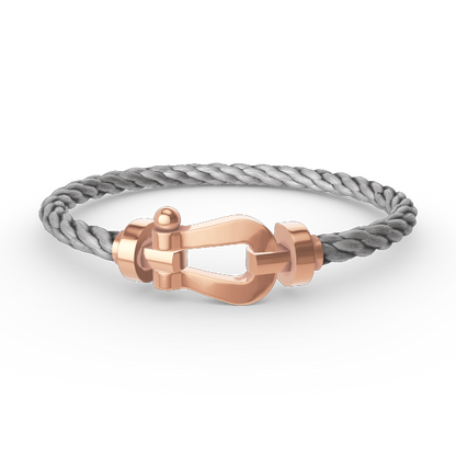 [⭐moonlume]FORCE LARGE HORSESHOE NO DIAMOND BRACELET ROSE GOLD