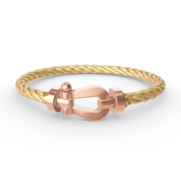 [⭐moonlume]FORCE LARGE HORSESHOE NO DIAMOND BRACELET ROSE GOLD