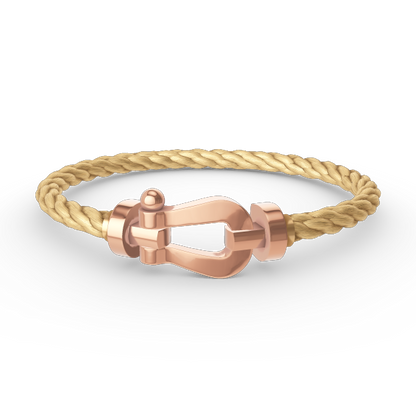 [⭐moonlume]FORCE LARGE HORSESHOE NO DIAMOND BRACELET ROSE GOLD