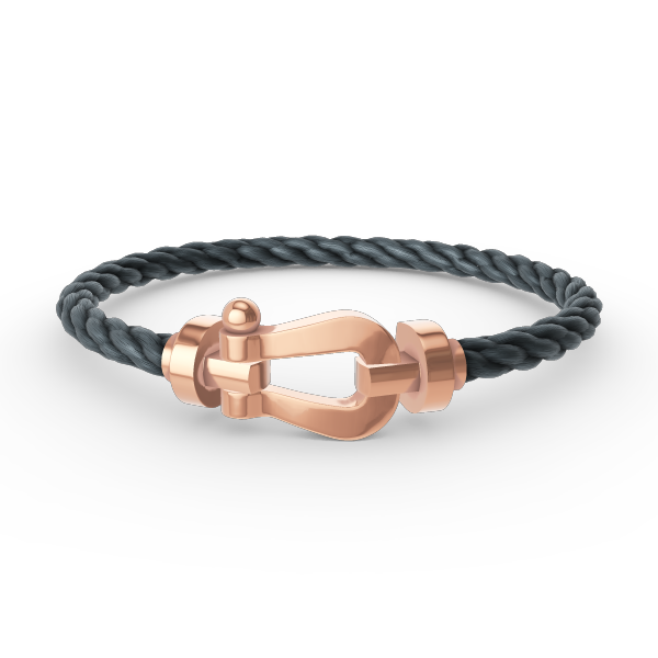 [⭐moonlume]FORCE LARGE HORSESHOE NO DIAMOND BRACELET ROSE GOLD