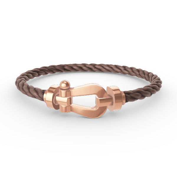 [⭐moonlume]FORCE LARGE HORSESHOE NO DIAMOND BRACELET ROSE GOLD