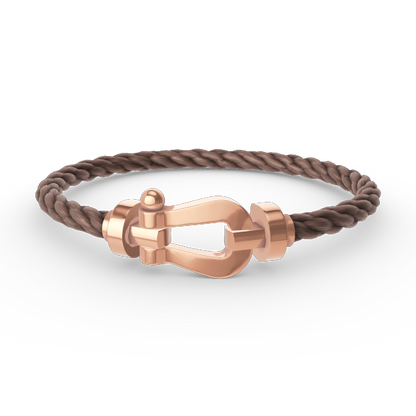 [⭐moonlume]FORCE LARGE HORSESHOE NO DIAMOND BRACELET ROSE GOLD