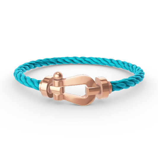 [⭐moonlume]FORCE LARGE HORSESHOE NO DIAMOND BRACELET ROSE GOLD