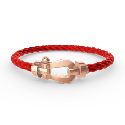 [⭐moonlume]FORCE LARGE HORSESHOE NO DIAMOND BRACELET ROSE GOLD