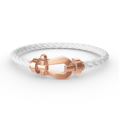[⭐moonlume]FORCE LARGE HORSESHOE NO DIAMOND BRACELET ROSE GOLD
