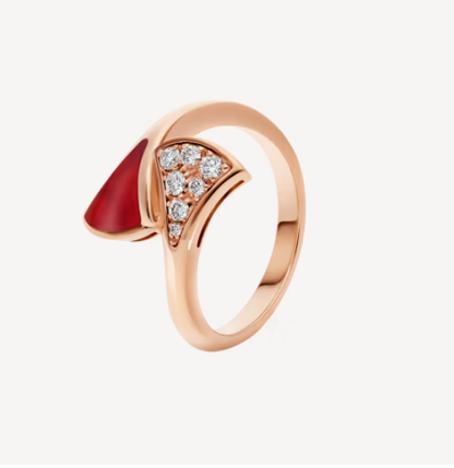 [⭐moonlume]DREAM RING PINK GOLD DIAMOND