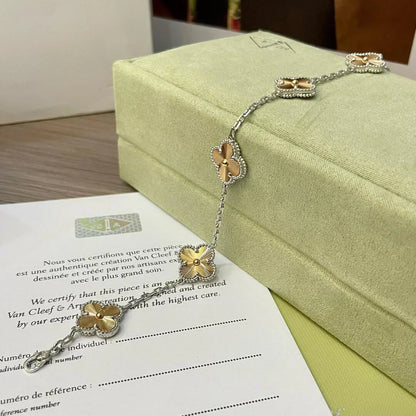 [⭐moonlume] CLOVER 5 MOTIF LASER BRACELET COLLECTION