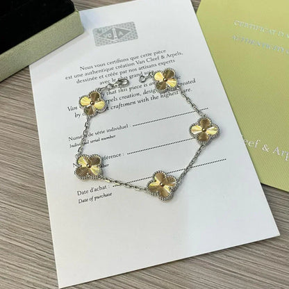 [⭐moonlume] CLOVER 5 MOTIF LASER BRACELET COLLECTION