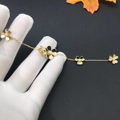 [⭐moonlume]FRIVOLE GOLD 5 FLOWERS BRACELET