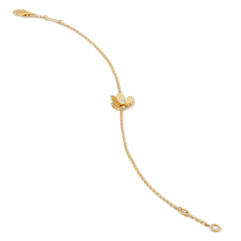 [⭐moonlume]FRIVOLE GOLD FLOWER PINK MALACHITE BRACELET