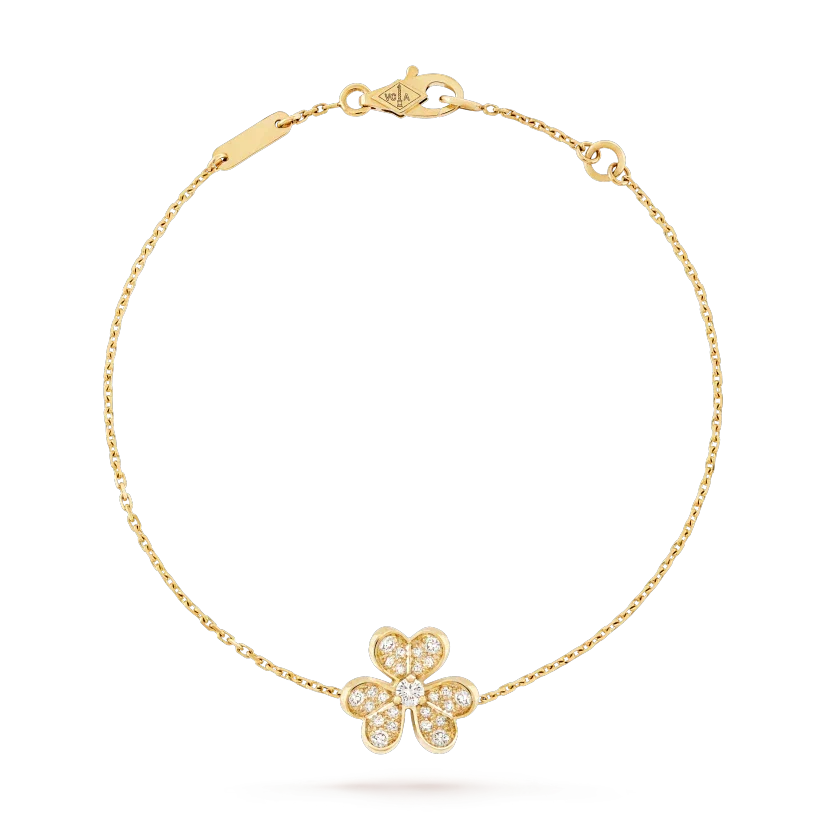 [⭐moonlume]FRIVOLE GOLD FLOWER DIAMOND BRACELET