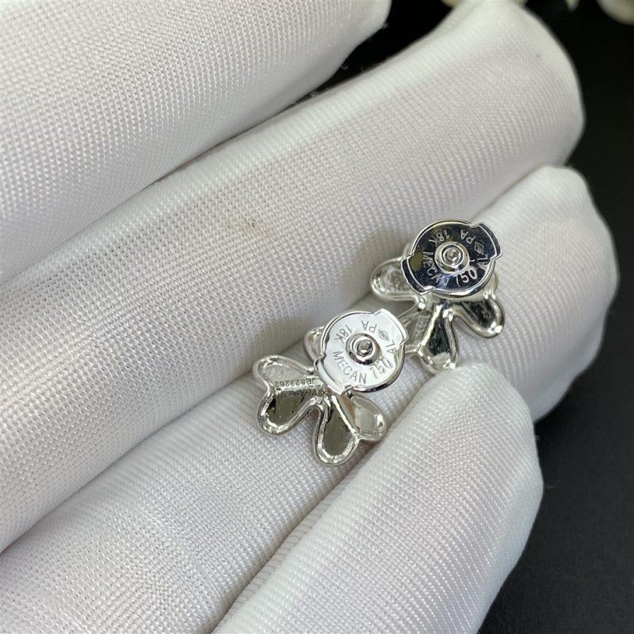 [⭐moonlume]FRIVOLE MINI SILVER FLOWER EARRINGS