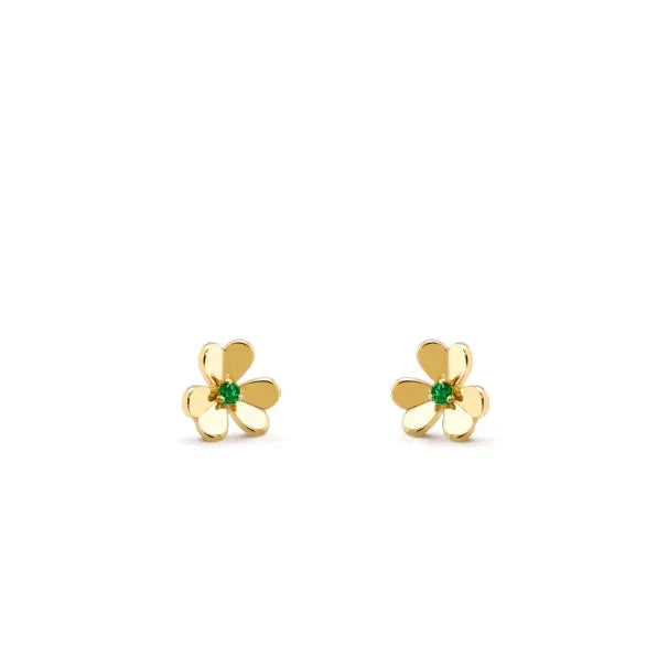 [⭐moonlume]FRIVOLE  FLOWER MALACHITE EARRINGS