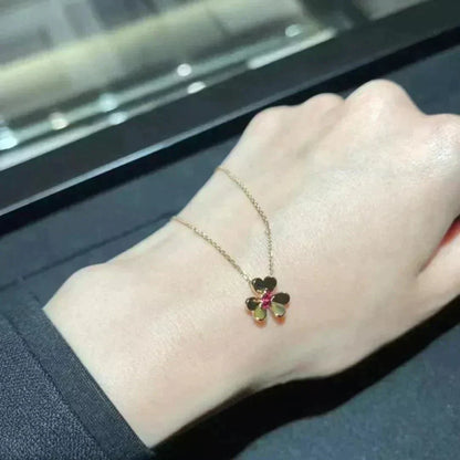 [⭐moonlume]FRIVOLE GOLD FLOWER NECKLACE