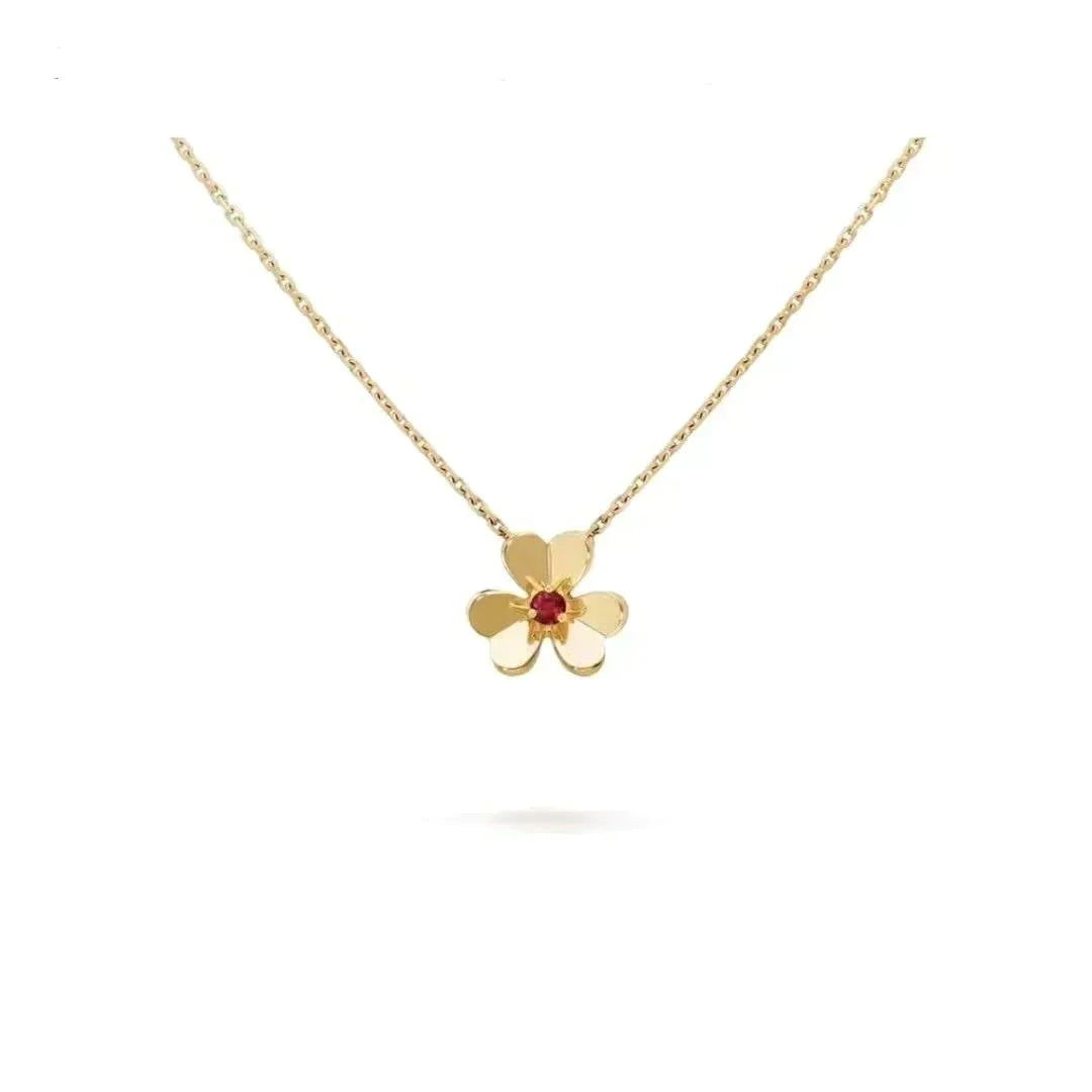 [⭐moonlume]FRIVOLE GOLD FLOWER NECKLACE
