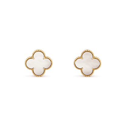 [⭐moonlume]CLOVER MINI GOLD EARRINGS