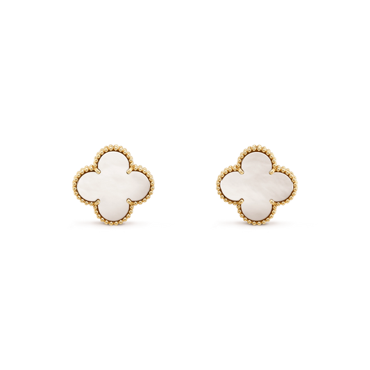 [⭐moonlume]CLOVER MINI GOLD EARRINGS