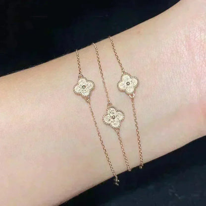 [⭐moonlume]CLOVER SINGLE FLOWER BRACELET