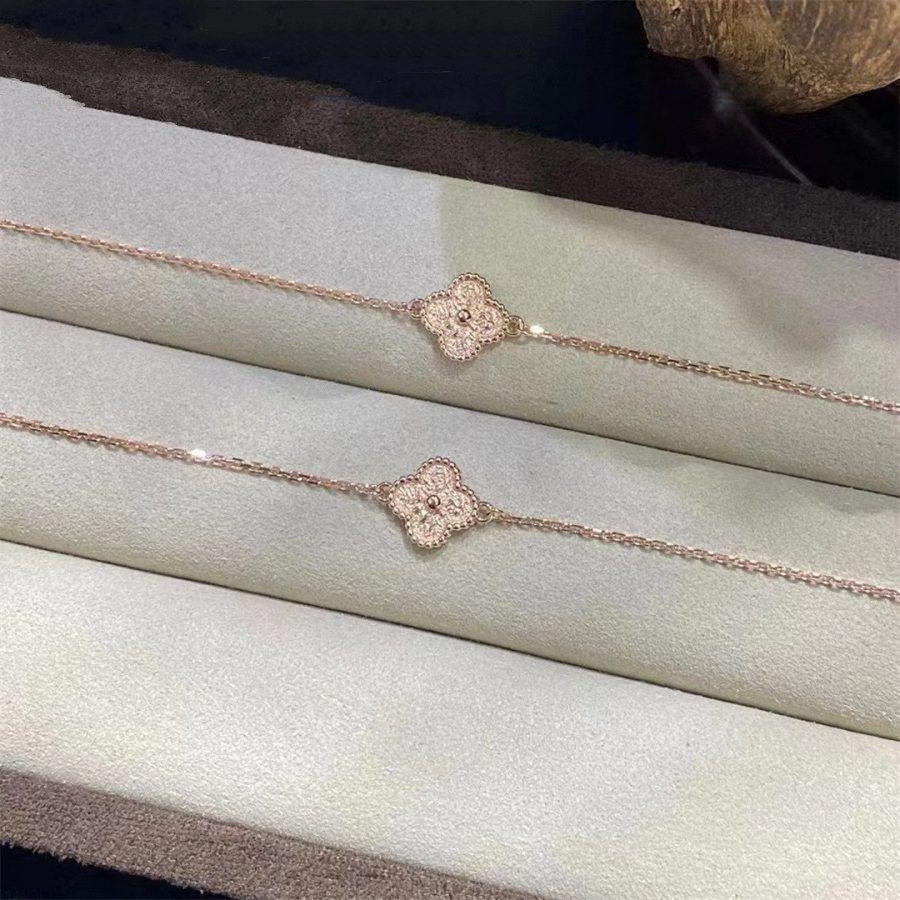 [⭐moonlume]CLOVER SINGLE FLOWER BRACELET