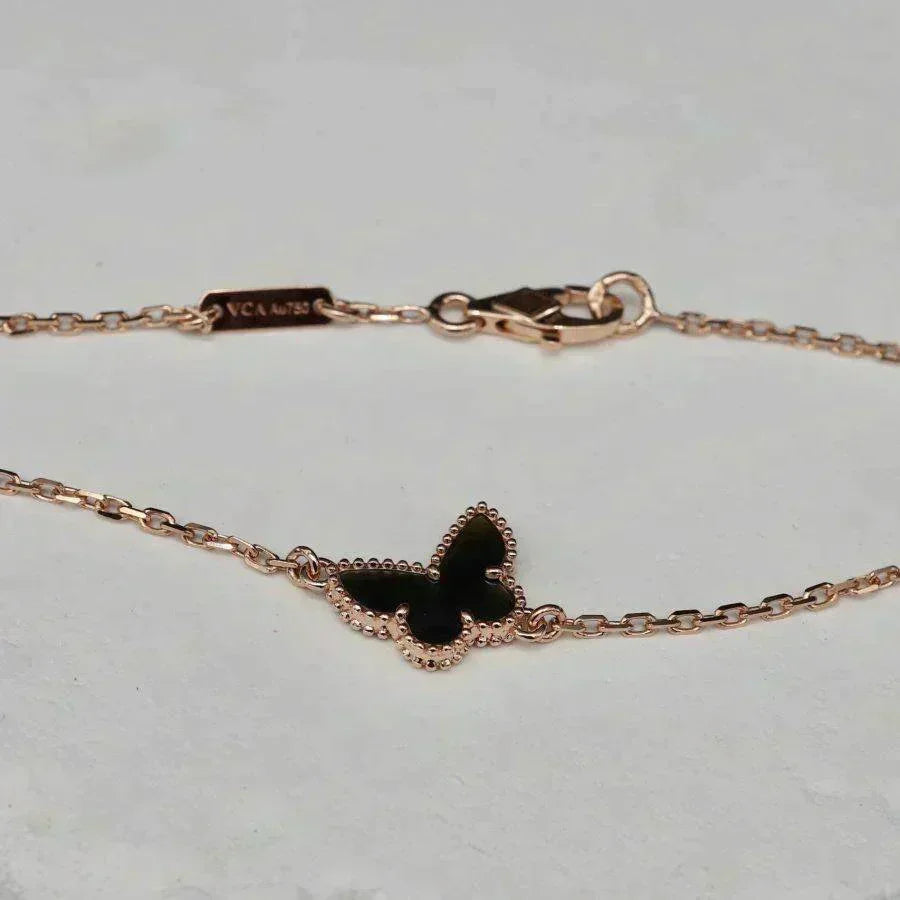 [⭐moonlume]BUTTERFLY ONYX  BUTTERFLY BRACELET