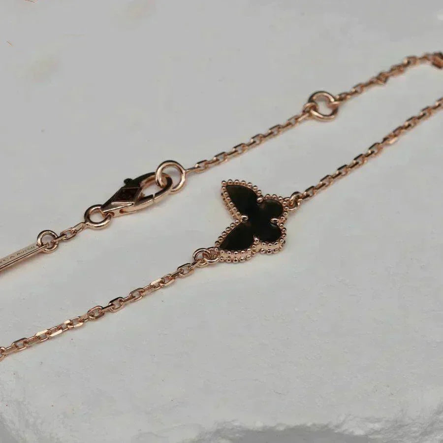 [⭐moonlume]BUTTERFLY ONYX  BUTTERFLY BRACELET