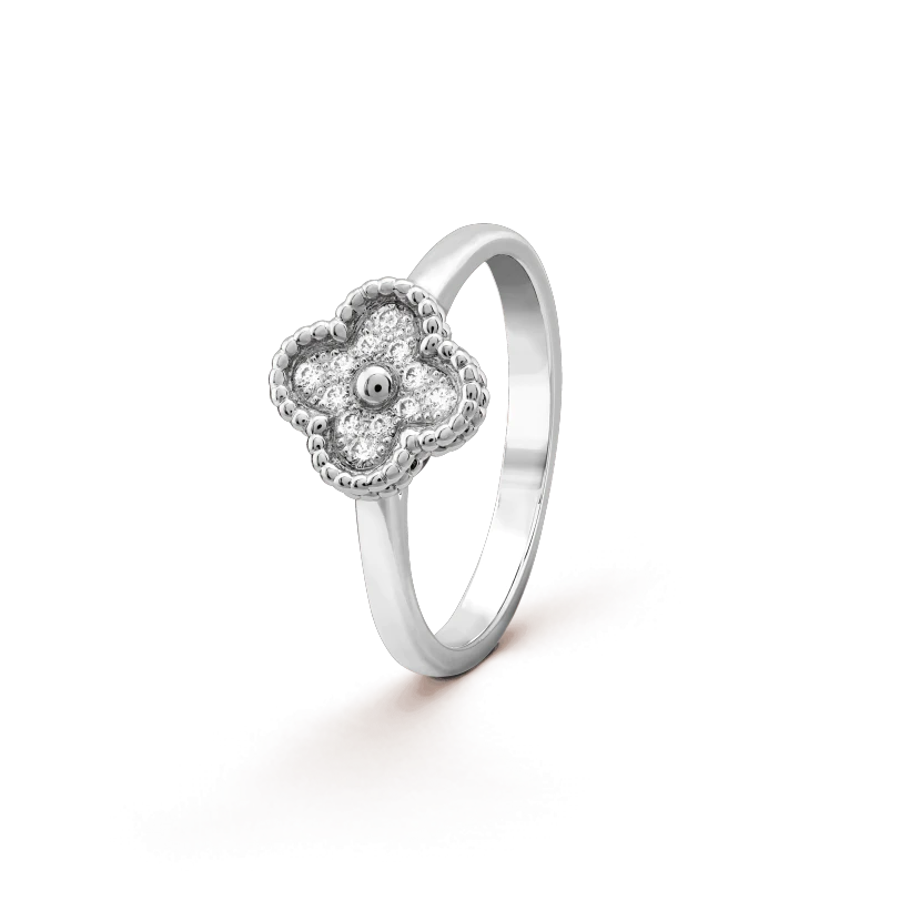 [⭐moonlume]CLOVER DIAMOND RING