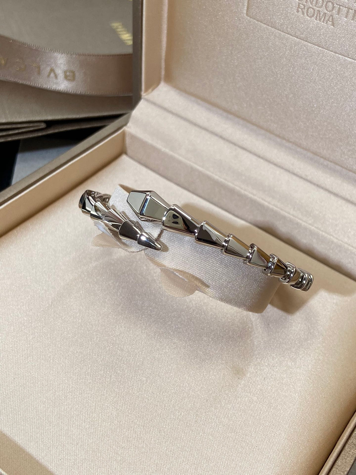 [⭐moonlume]SERPENTI VIPER SILVER BRACELET