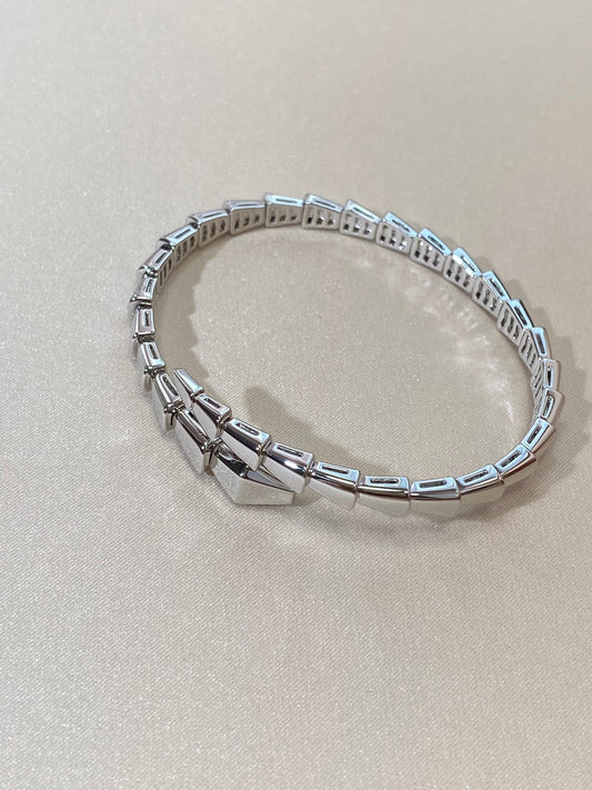 [⭐moonlume]SERPENTI VIPER SILVER BRACELET