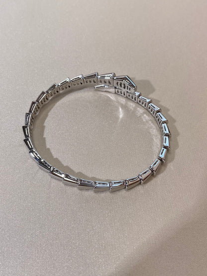 [⭐moonlume]SERPENTI VIPER SILVER BRACELET