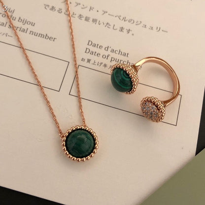 [⭐moonlume]PERLEE COULEURS DIAMOND ROSE GOLD BETWEEN THE FINGER RING