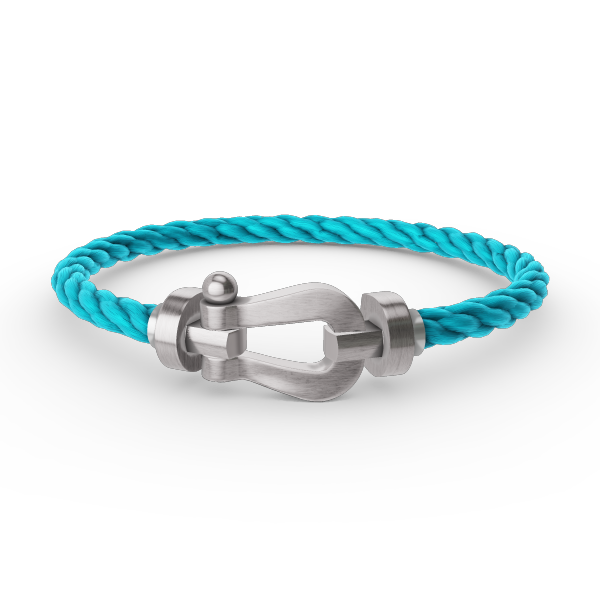 [⭐moonlume]FORCE LARGE HORSESHOE NO DIAMOND BRACELET SILVER