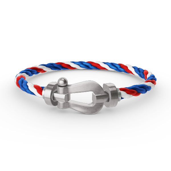 [⭐moonlume]FORCE LARGE HORSESHOE NO DIAMOND BRACELET SILVER