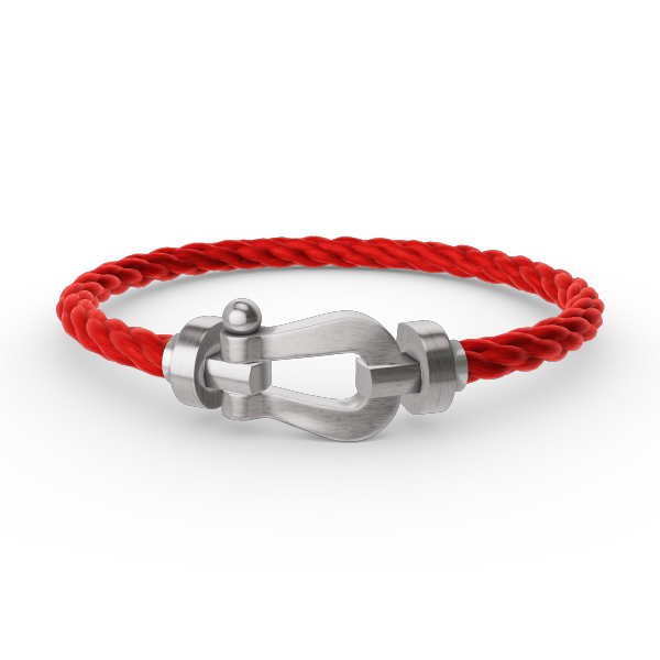 [⭐moonlume]FORCE LARGE HORSESHOE NO DIAMOND BRACELET SILVER