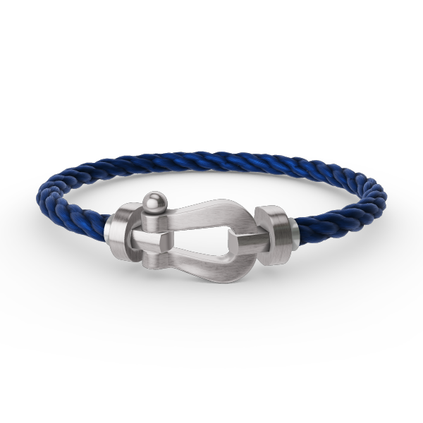 [⭐moonlume]FORCE LARGE HORSESHOE NO DIAMOND BRACELET SILVER