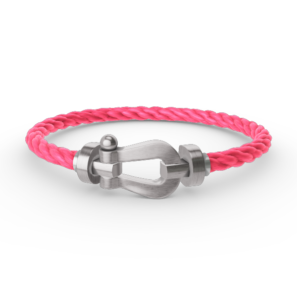 [⭐moonlume]FORCE LARGE HORSESHOE NO DIAMOND BRACELET SILVER