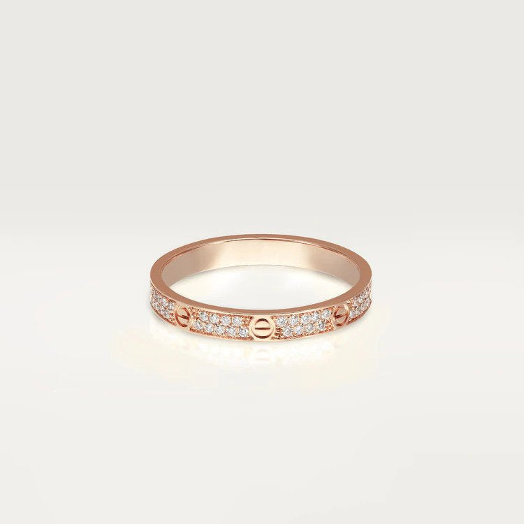 [⭐moonlume]LOVE RING 2.65MM DIAMOND