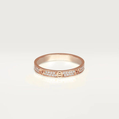 [⭐moonlume]LOVE RING 2.65MM DIAMOND