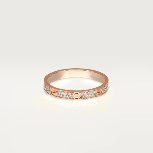 [⭐moonlume]LOVE RING 2.65MM DIAMOND