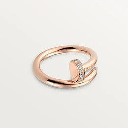 [⭐moonlume]JUSTE RING 2.65MM PINK GOLD DIAMOND